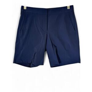 Tory Burch Sport Navy Performance Shorts Size Women 0 Stretch Athletic Golf